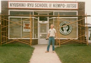 Soke Niemier at School in 1983
